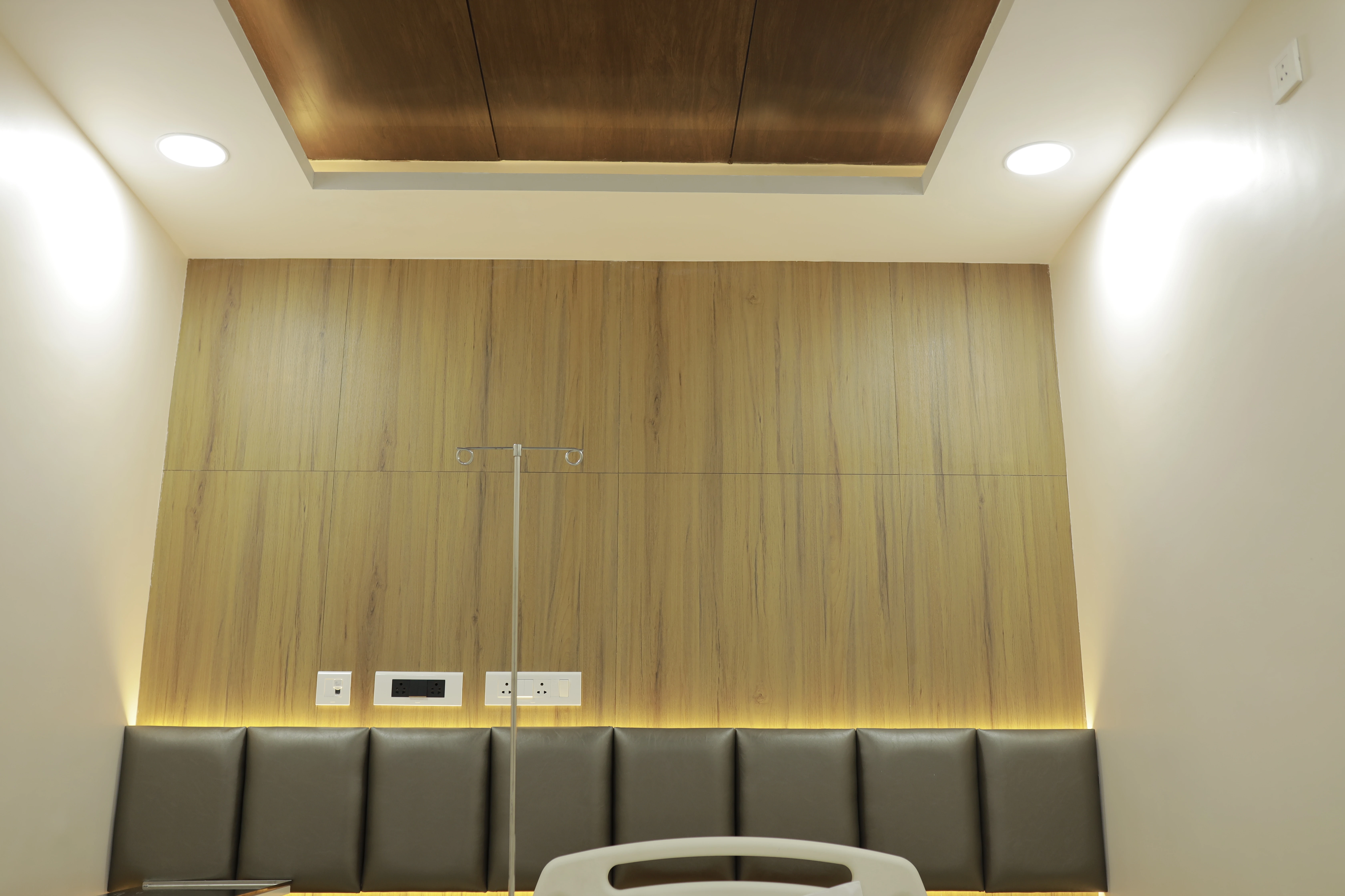 Comfortable patient room